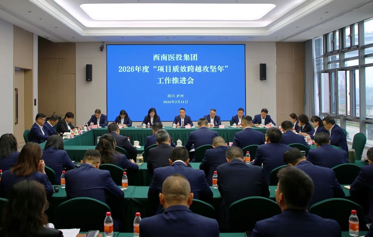 西南醫投集團召開2026年“項目質效跨越攻堅年”工作推進會